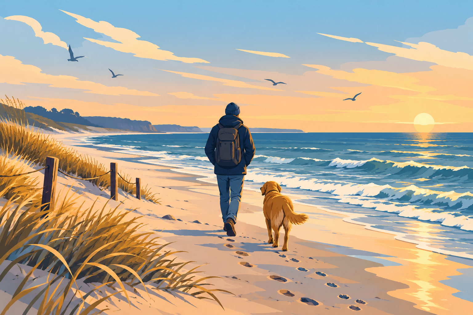 Herbst an der Ostsee: Jetzt ändern sich die Hunderegeln und Kurabgaben